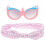 1 Set Kinder Sonnenbrille Mit Haarband Partybrille 1