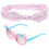 1 Set Kinder Sonnenbrille Mit Haarband Partybrille 2