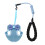Kitten Collar Pet Chest Strap Cat Collar Cat Leash Harness Set 4