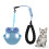 Kitten Collar Pet Chest Strap Cat Collar Cat Leash Harness Set 5
