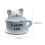 Teacup Figürchen, Cartoon Statue, Desktop- und Raumdekoration 3