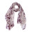 Beige Voile Sjaal Dames Lange Halsdoek 1