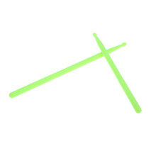 1 Paar Nylon Drumstokken Lichtgewicht Professioneel (Lichtgroen)