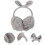 Bowknot Design Oorwarmers Konijn Vrouwen 4