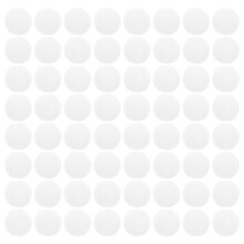200 Stuks Wit Polyester Pompons 12 Mm Voor Doe-Het- En Feest
