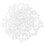 200 Stuks Wit Polyester Pompons 12 Mm Voor Doe-Het- En Feest 11