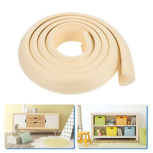 2St Baby Wall Edges Protector Nbr Beschermers Beige 2