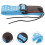 Correa Ajustable De Para Ukelele Con Cabecera De Cuero Azul 10
