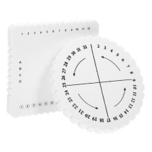 Juego De Discos De Cordón Para Tejido