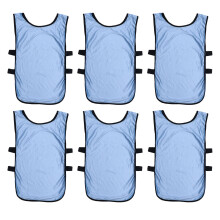 6 Trainingsvest Voetbal Basketbal Sneldrogend Voor Kinderen