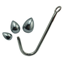 Anal Plug Stainless Steel Three Ball Hook Kit Metal Adult Sex Toy Set