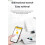 Mini GPS Tracker Compact Bluetooth Wireless Smart Locator for Pet, Key, and Wallet Black 4