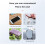 Mini GPS Tracker Compact Bluetooth Wireless Smart Locator for Pet, Key, and Wallet Black 2
