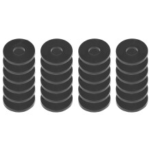24Stk Gitarren-Gurt -Pads Sicherheits-Stopper Zubehör