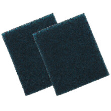 2 Filterkatoen Visaquarium Geactiveerde 30x25x2 Cm