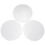 3 Stuks Transparant Rond Platen Afdruk 5
