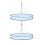 2Pièces Panier Suspension Filet Nylon Acier 1