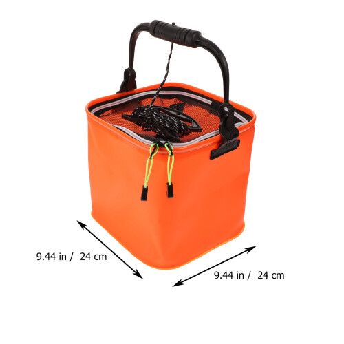1 Cubo Exterior Plegable Para Y 1