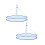 2Pièces Panier Suspension Filet Nylon Acier 8