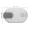 White Foldable Kitchen Spoon Holder and Pot Lid Rack PP 3