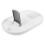 White Foldable Kitchen Spoon Holder and Pot Lid Rack PP 5