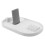 White Foldable Kitchen Spoon Holder and Pot Lid Rack PP 10