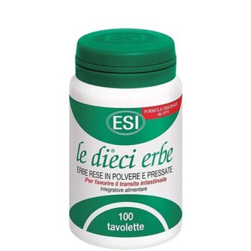 LE DIECI ERBE Nutritional supplement-Constipation Laxative 100tabs 2
