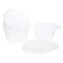 50 Stks Plastic Wegwerp Baksjes Rond Verpakkingsbaksje Met