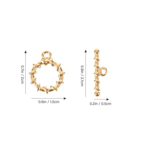 4 Juegos De Para Pulseras, Hebillas Inoxidable 1