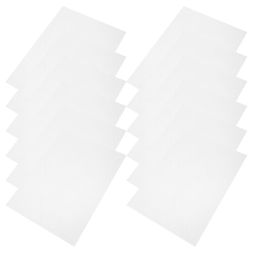 30Pcs Transparent Bops Heat Shrinkable Sheets DIY Craft Supply Durable