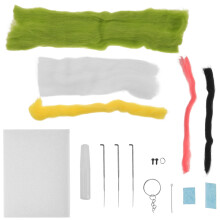 1 Set Wollen Kit Vilten Creatief Materiaal Creatieve Toebehoren