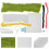 1 Set Wollen Kit Vilten Creatief Materiaal Creatieve Toebehoren 9