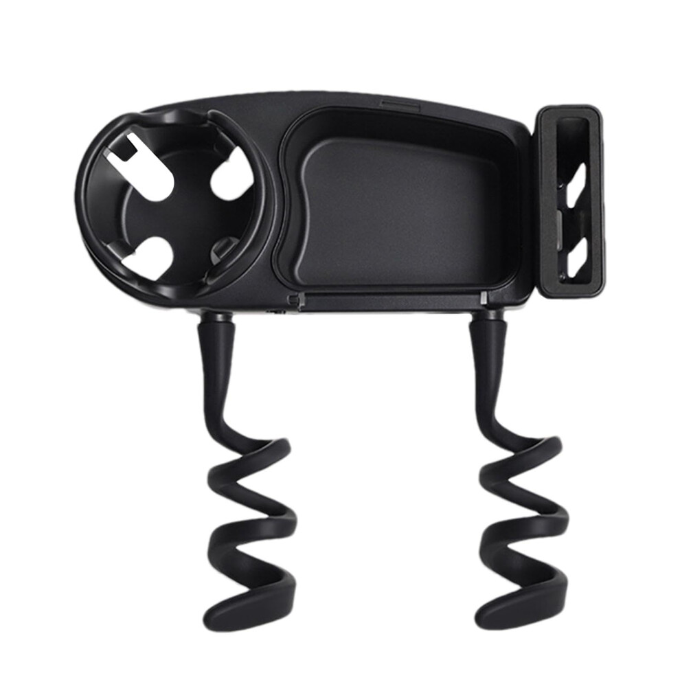 Stroller Snack Tray Flexible Design Cup Holder, Soft Attachment, Multifunctional Car Seat Snack Tray For Babies
