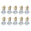 10St Auto Parfum Hangers Glazen Decoratie Diverse 1