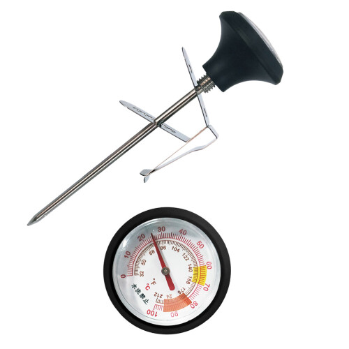1Set Compacte Keuken- En Chocoladethermometer Met Clip