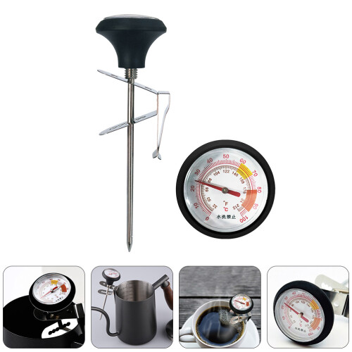 1Set Compacte Keuken- En Chocoladethermometer Met Clip 2
