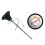1Set Compacte Keuken- En Chocoladethermometer Met Clip 4