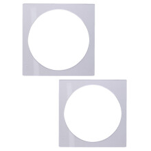 2Pcs Molde Para Bolo Quadrado Placa Acrílico Espátula Recheio