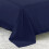 (Single) 100% Egyptian Cotton Flat Sheets Navy Blue Hotel Quality Flat Bedsheets 8