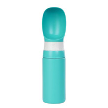 Pet Drinking Cup Leak-Proof Dog Bottle Portable Waterer 400 Ml Wide Mouth Lid For Camping Hiking Walking
