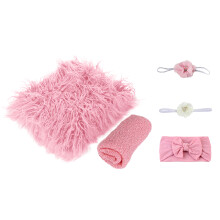 1 Set/5 Teile Fotopropositionen Decke Haarbänder Stoff Für Baby