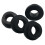 Bathroom Seal Flat Pad Rubber 50pack 1.16inch 1