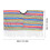 Children's Rainbow Stripe Badjas Dagelijks 3