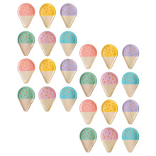 48 Stuks 10-Inch Ijscreme Papieren Voor Decoratie