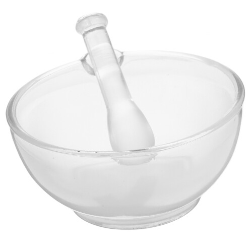 1 Set Stamper En Kom Met Wrijfcontainer Voor Keuken