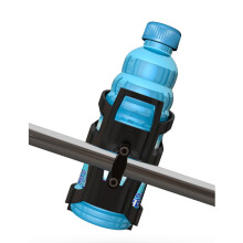 Water Bottle Cup Holder For Auto Motorbike Motorcycle Black