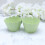 24 Unidades Fundas De Cupcake Verde, Para Hornear 10