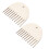 2 Unidades Peines Para Tejer De Madera Con 5