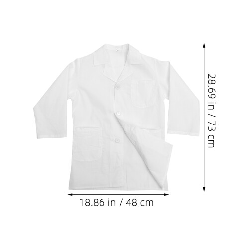 Cappotto Da Scienziato Per Bambini Costume Da Bianco Per 1