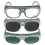 3 De Óculos De Com Lentes De Proteção Para Trabalho 1